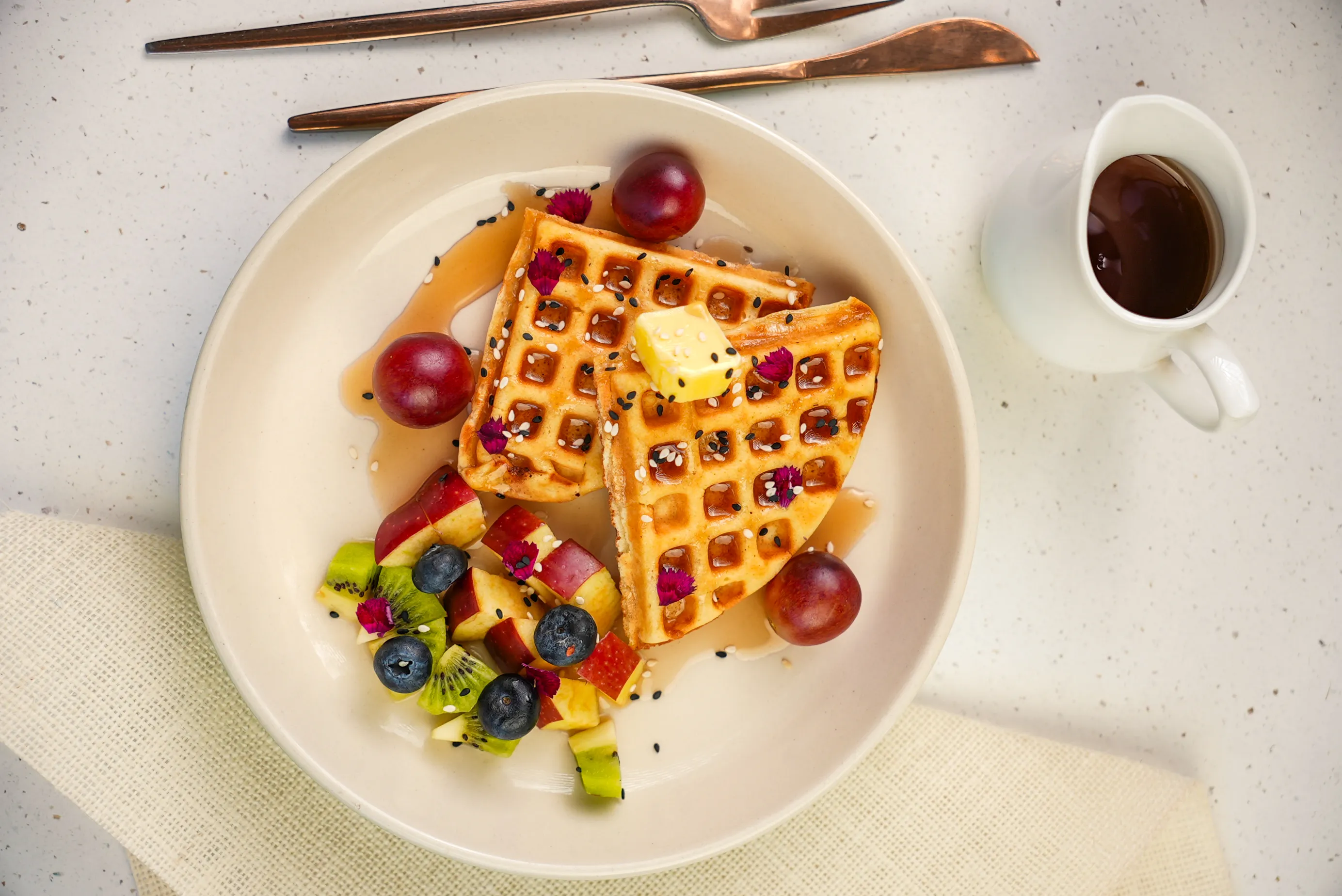 Waffle by the wave
